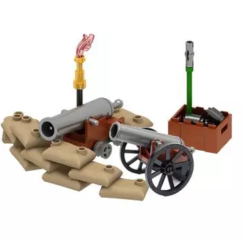 MOC Строительные блоки Военные фигурки Аксессуары Наполеон Средневековая пушка Мини-кирпичик Пиратский корабль Купить Товары Мальчик Девочка Игрушка Подарки