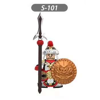 MOC Военные Средневековые Персонажи Строительные Блоки Стрельба из Лука Солдаты Щит Меч Оружие Рыцарские Аксессуары Строительные Блоки Игрушки