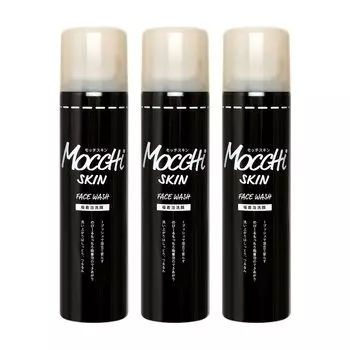Mocchi Skin Пена для очищения кожи лица Пена с углем Очищающая пена для очищения кожи лица с энзимами Адсорбционная пена для очищения кожи лица Керамиды Не требуется вспенивание