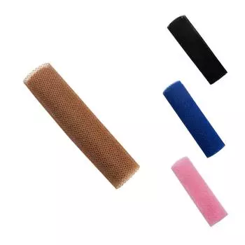 Мочалка Длинная отшелушивающая скруббер для спины для тела Банное полотенце Мочалка для удаления омертвевшей кожи розовый