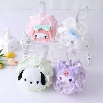 Мочалка для душа, губки для ванны, симпатичные мягкие мочалки для тела для мужчин и женщин, аксессуары для спа-процедур для чистки тела фиолетовый