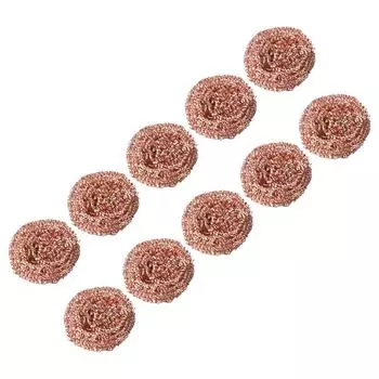 Мочалки с медным покрытием, шарик из медной проволоки, шарик для чистки медной проволоки, самостоятельный ремонт