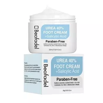 Мочевина для ног, против сухости, маска для рук и ног, восстанавливающий крем для пяток, трещин, увлажняющее удаление, отшелушивает мозоли, омертвевшую кожу One Size белый