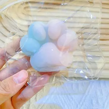 Mochi Taba Squishy Cat Paw Игрушка для снятия стресса и декомпрессии Медленный отскок Щипок Новая игрушка-фиджет 1PC