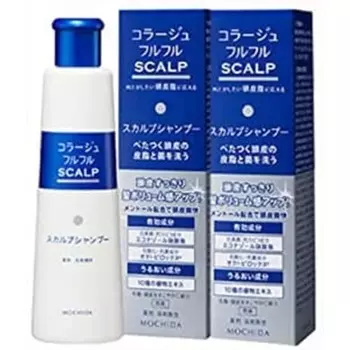 Mochida Pharmaceutical [Body 200ml x 2 pieces] Collage Furufuru Scalp Shampoo Marine Citrus Scent (Body) 200mL x 2 pieces (4987767660431-2)