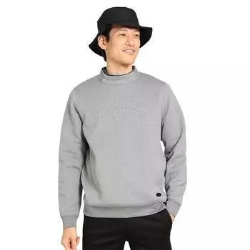 mock neck sweatshirt Golf C23217102 L [Callaway] Men s (embossed logo/cardboard knit) / / 1022_Gray