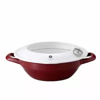 MOCOMICHI HAYAMI Hayami Kitchen Эмаль для кухни Темпура Hands Бордо Эмаль Fuji Moco s MOCO S [Авторизованный магазин] Кастрюля, 24 см, #303