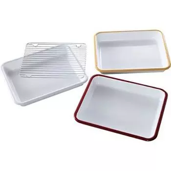 MOCOMICHI HAYAMI Hayami Kitchen Kitchen 3 Row Enamel Bat 3 Color Fuji Enamel Moco s Moco s [Авторизованный магазин] #501