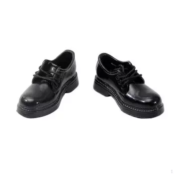 Мода 1:Обувь из искусственной кожи в 6 масштабах, игрушки ручной работы, миниатюрная модель для 12-дюймовых фигурок женщин-солдат