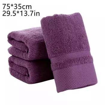 МОДА, 1 шт., хлопковые полотенца для рук, комплект полотенец для рук для ванной комнаты, ультрамягкие и хорошо впитывающие полотенца для рук, лица, тренажерного зала и спа One Size белый