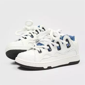 Мода 2024 года, четыре сезона, новые низкие повседневные дышащие кроссовки для скейтбординга, мужские туфли для скейтбординга из полиуретана, модная вулканизированная обувь для мужчин 36