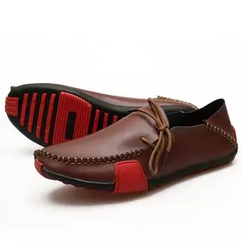 Мода 2024 года, кожаные туфли для мужчин, мягкие мокасины без застежек, мужская повседневная обувь, новинка для взрослых, роскошная распродажа, летняя тенденция, бесплатная доставка, pu 38
