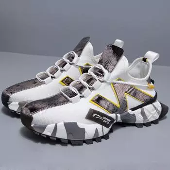 Мода 2024 года, лето, новые летающие тканые повседневные туфли для мужчин, корейская версия тренда, удобная спортивная обувь, старая обувь для мужчин 38 белый