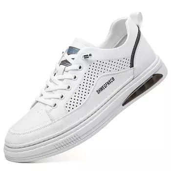 Мода 2024 года, модные мужские туфли без застежек белого цвета, весна-осень, дизайнерские новые повседневные кожаные туфли на плоской подошве с ручной прострочкой 38