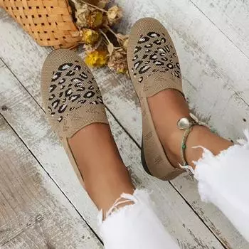 Мода 2024 года, новая популярная верхняя одежда, летняя повседневная дышащая обувь на плоской подошве с узором в горошек для женщин 36 хаки