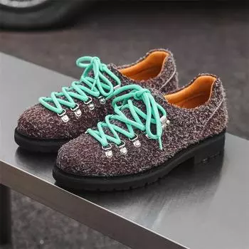 Мода 2024 года, новые дизайнерские туфли из коровьей кожи на плоской платформе, мужские повседневные деловые туфли из мягкой кожи, модная обувь для ходьбы на открытом воздухе 38 синий