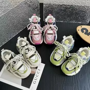 Мода 2024 года. Новые кроссовки на платформе. Плоские туфли. Женская обувь. Модные повседневные женские кроссовки на толстой подошве. Женские кроссовки для бега. Zapatos. 35 светло-серый