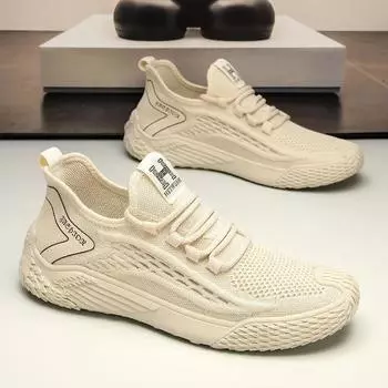 Мода 2024 года, новые летние мужские туфли, кроссовки, модные дышащие кроссовки на платформе, сетчатые спортивные легкие женские повседневные вулканизированные туфли для мужчин 39 серый