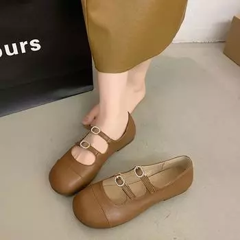 Мода 2024 года Новые популярные летние женские тапочки Шлепанцы с круглым носком Плоская подошва Горошек Универсальные женские тапочки Zapatos 35 бежевый