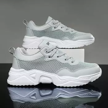 Мода 2024 года, новые туфли для мужчин, кроссовки, мужская повседневная обувь, теннисные туфли класса люкс, тренировочная обувь для бега, дышащая обувь, модные мокасины для бега 39 чёрный