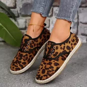 Мода 2024 года, новые универсальные женские удобные туфли с круглым носком и небольшим вырезом, легкая весенне-осенняя женская обувь на плоской подошве 36 серый