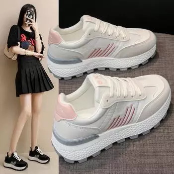 Мода 2024 года, новые женские туфли для гольфа, женские уличные нескользящие удобные кроссовки для фитнеса, ходьбы и бега 35 чёрный