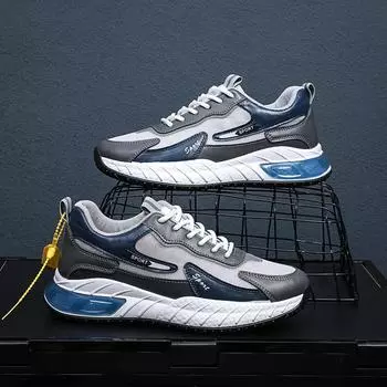 Мода 2024 года. Последние кроссовки для бега с мягкой подошвой, увеличивающие рост. Модные, универсальные, дышащие, качественные спортивные кроссовки. 39