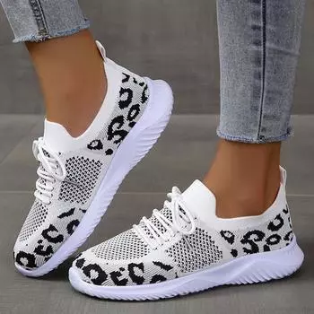 Мода 2024 года Женская обувь Кроссовки Обувь Туфли на платформе Плоские кроссовки Женские дышащие женские кроссовки Обувь на шнуровке Женщина Mujer 36