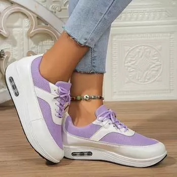 Мода 2024 года Женская обувь на плоской подошве Спортивная обувь Осенняя мода Кроссовки Новые кроссовки для бега Повседневная обувь Уютная обувь для ходьбы Путешествия Туризм Тренд Женская обувь 36 чёрный