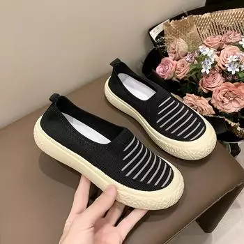 Мода 2024 года, женская теннисная обувь, легкие дышащие спортивные кроссовки, женская повседневная обувь для ходьбы, мягкая обувь, туфли на плоской подошве, размер 35-41 35 розовый