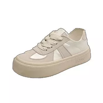 Мода 2024 года, женская весна-осень, новая модная повседневная обувь, уличные кроссовки на шнуровке для женщин, женская удобная универсальная спортивная обувь 35