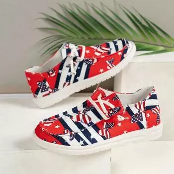 Мода 2024 года, женская вулканизированная обувь, холщовые туфли-лоферы, женские туфли на плоской подошве, модные женские повседневные кроссовки для ходьбы, женская обувь 36