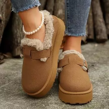 Мода 2024 года, женские зимние новые модные брендовые дизайнерские нескользящие плоские женские ботинки, повседневные женские зимние ботинки для активного отдыха 36 верблюд