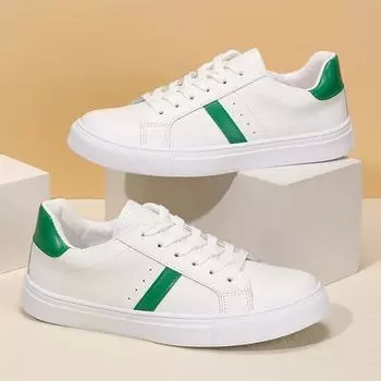 Мода 2024 Весна и Осень Новая Модная Повседневная Спортивная Обувь Дышащая и Удобная Повседневная Обувь Спортивная Обувь Для Прогулок На Открытом Воздухе 36 зелёный