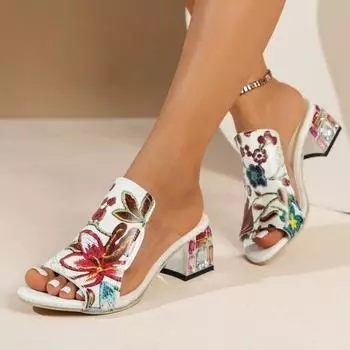 Мода 2024 Женские Сандалии Новые Летние Повседневные Босоножки На Платформе С Открытым Носком Модная Обувь для Женщин Удобные Легкие Сандалии Женские 36