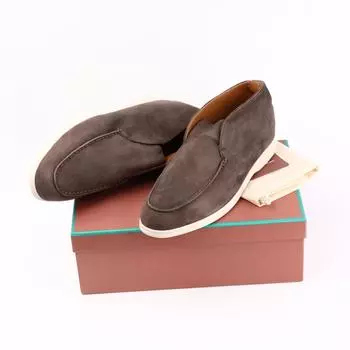 Мода 2025 года, роскошные брендовые дизайнерские ботинки, обувь, нет, резиновые, ботильоны, базовые детские замшевые мужские ботинки, кроссовки, обувь для женщин, мокасины, Buty 35 мятный зеленый