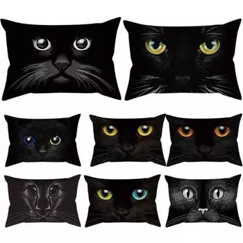 Мода 3D кошачий глаз наволочка диван домашний офис украшение наволочка