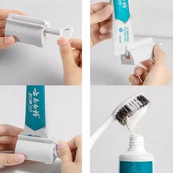 мода Автоматическая зубная паста мини Ленивые люди экструдеры зубная паста экструдеры экструдеры дом гостиная ванная комната Ручная работа молочный белый