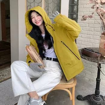 МОДА Белый утиный пух, куртка Parker Down Tooling, женская зимняя, новая, для спорта на открытом воздухе, модная, для пар, куртка Charge, трендовая одежда S армия зеленый