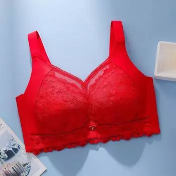 мода Большие размеры нижнего белья, женская грудь анти-легкая, тонкая полная чашка собрана, под грудью анти-провисающий чехол для бюстгальтера 36/80C