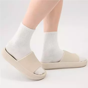 мода Comwarm модные толстые тапочки для женщин домашние мягкие сандалии на платформе для душа тапочки для ванной пары пляжная обувь 35