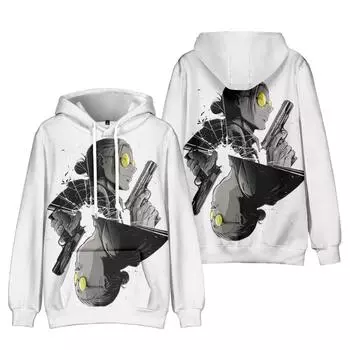 Мода для поклонников SAKAMOTO DAYS Аниме Печатный свитшот Спортивный Косплей Пуловеры Толстовка Косплей Костюм XS