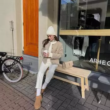 МОДА Европейская и американская новая женская одежда темперамент светская львица маленькая ароматная стиль пряжка карман украшение круглый вырез куртка Одежда S чёрный