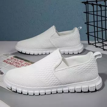 мода Fujeak Мужские кроссовки для бега и ходьбы Трикотажные кроссовки Модные спортивные кроссовки для спортзала Повседневные кроссовки Легкие мужские кроссовки Повседневная обувь 39 чёрный