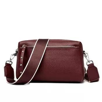 Мода и досуг женская сумка через плечо роскошный кожаный дизайн кошелек и сумки для женщин простота телефон сумки
