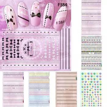 Мода Красота ногтей стикер DIY наклейка цветок маникюр декор женщин подарок