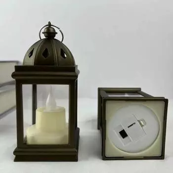 Мода Креативный Санта Принт Ветряная лампа с батарейным питанием ночник для гостиной A белый