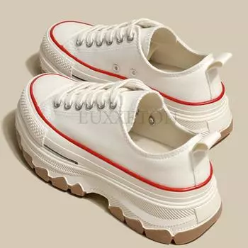 мода Лето All-star Мужская и женская парусиновая обувь Дизайнерская классика Аутентичная парусиновая вулканизированная обувь Досуг Мода Спорт 35 чёрный