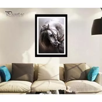 Мода Лошадь Ремесла 5D Алмазная Вышивка Живопись Искусство DIY Украшение Стены Комнаты