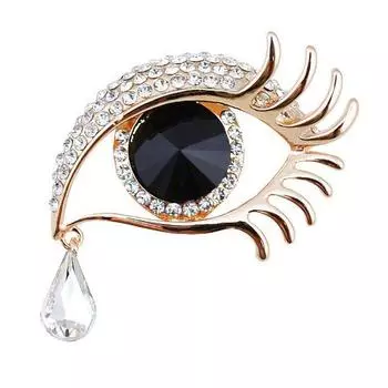 Мода Мода Темперамент Личность Тенденция Полный Бриллиантовый Кристалл Глаз Брошь